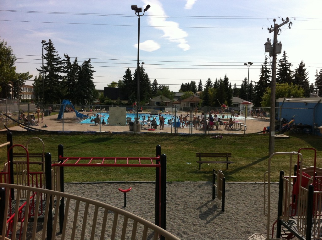 West Hillhust has numerous parks, playgrounds and an old fashion outdoor pool 