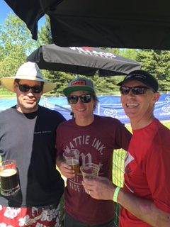 Friend Dan on the left & Winner of the day - Josh Amberger in 3hours 40min - a course record! - Bryon Howard on the right. Dan will be joining Josh at World Championships in Aussie in 5 weeks. Josh didn't seem worried about the competition.