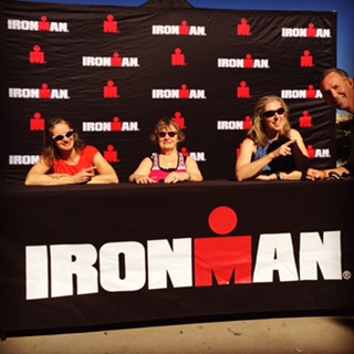 Ironman Arizona - "Pro" Panel - My friend, Mom & wife
